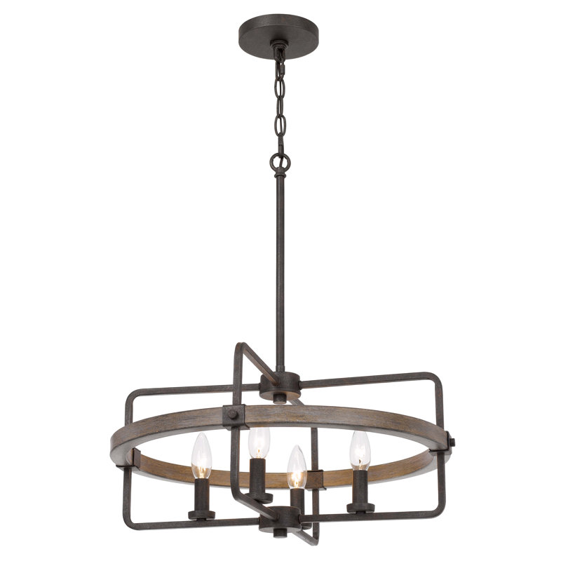 Lustre tambour 4 lumières