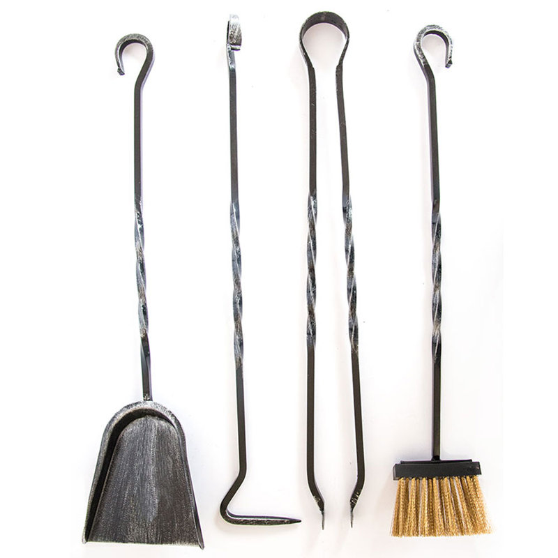Dominic Iron Fireplace Tool Set