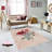 Luxurious 3D Printed Woven Carpet, 55.1 x 86.6 inches | 100% Polyester, Antibacterial, Machine Washable | Non-Slip PVC Felt Dot Underside, 0.3 in Pile Height | Perfect for Living Room, Bedroom & Home Decor-649775688