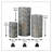 3 Piece Alhambra Candle Lanterns