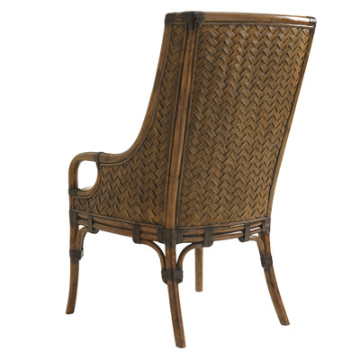 Bali Hai Upholstered Dining Arm Chair