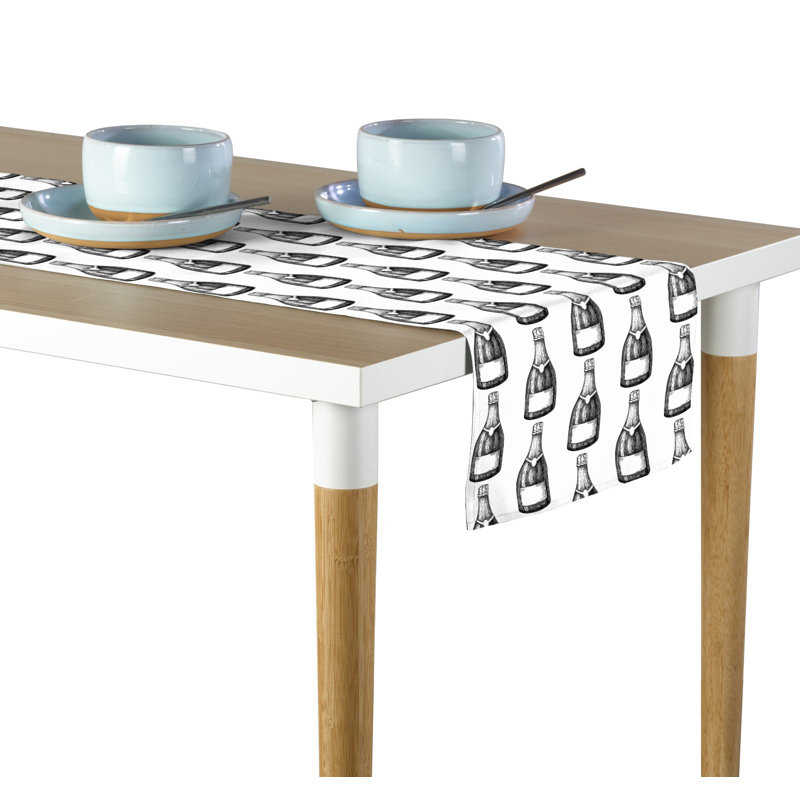 Sibolga Geometric Table Runner, 72" x 12"