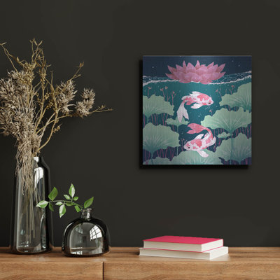 Winston Porter 'Serenity Green' by Avery Multer, Metal Wall Art, 12"x12"