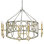 French 10 - Light Candle Style Drum Chandelier