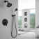 Bathroom Complete Shower System with Rough-In Valve