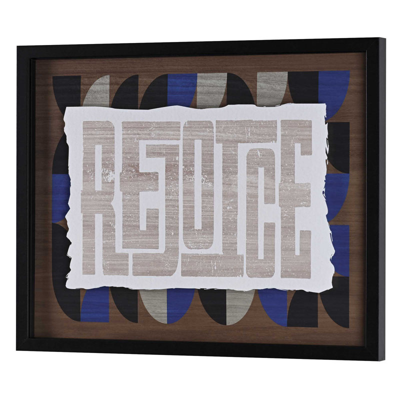 Framed Wall Art Rejoice