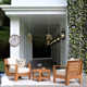Bogota Teak 2 - Person Patio Conversation Sets with Sunbrella® Cushions