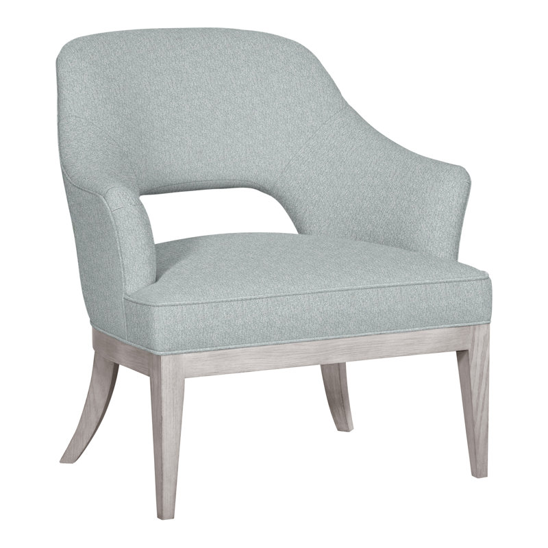 Chaise Kaley de 32,5 po Vanguard, Brume Ian, Gris tourterelle