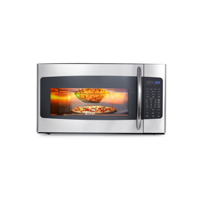 CHM Series Commercial Chef 1.7 Cu. Ft. Over-The-Range Convection Microwave Oven, 1000 Watt Microwave with 10 Power Levels