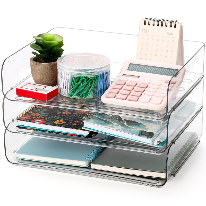 Luyen Acrylic Desk Organiser