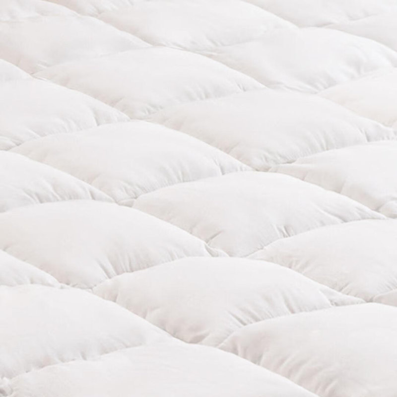 Protège-matelas en duvet synthétique 1,5 po, Très grand californien