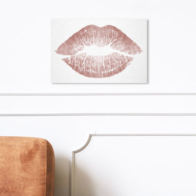 " Rose Gold Solid Kiss "