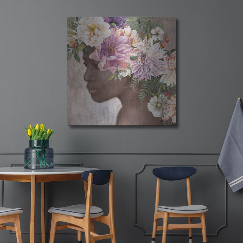 «Deep In Thought II» par Carol Robinson, H 36 po x l 36 po
