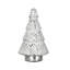 Mercury Glass Tree - Set of 2 - 4.5" x 4.5" x 7.75"H - Silver