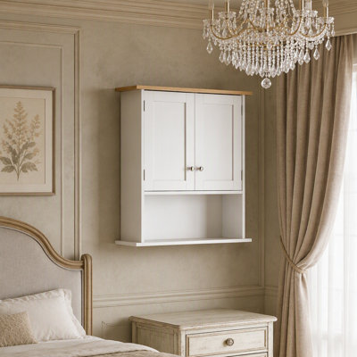 Sturdy Wall Storage Cabinet,Chic Wall Mounted Home Cabinet