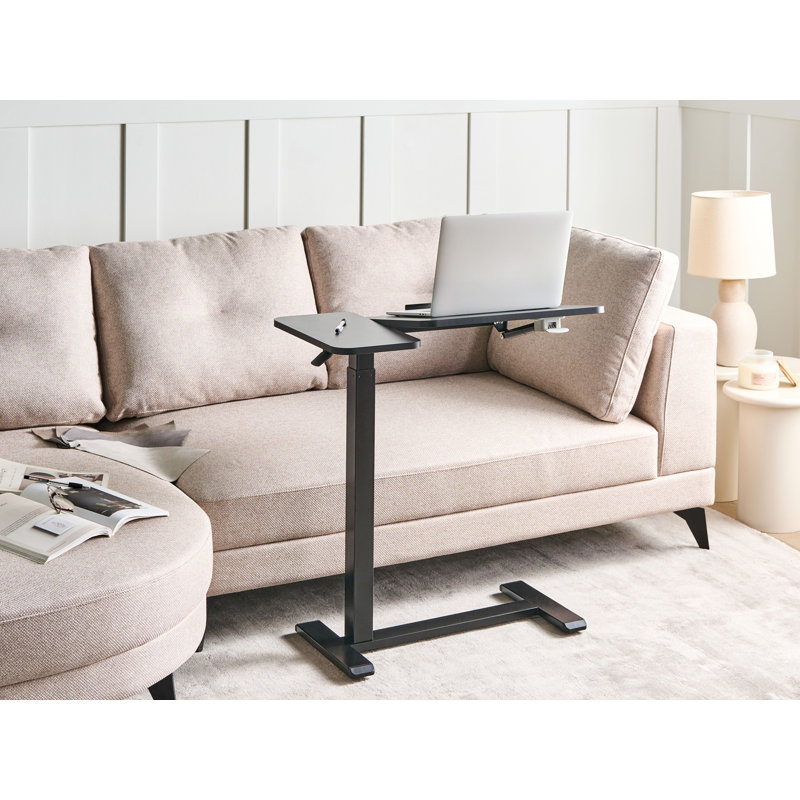 Adjustable Metal Base Standing Desk, Black