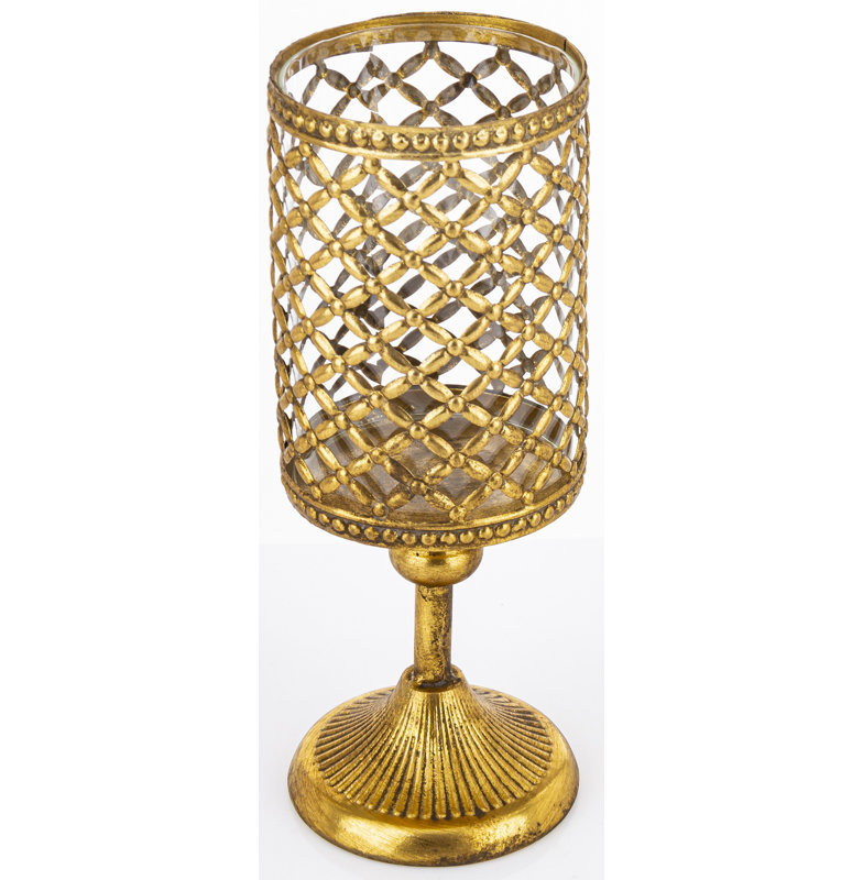 Jetmore Tabletop Candelabra and Candlestick, 34cm H x 13cm W x 13cm D