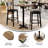 Commercial Seamless Surface Tabletop with Bar Height Crisscross Base-1851519796-1862038894