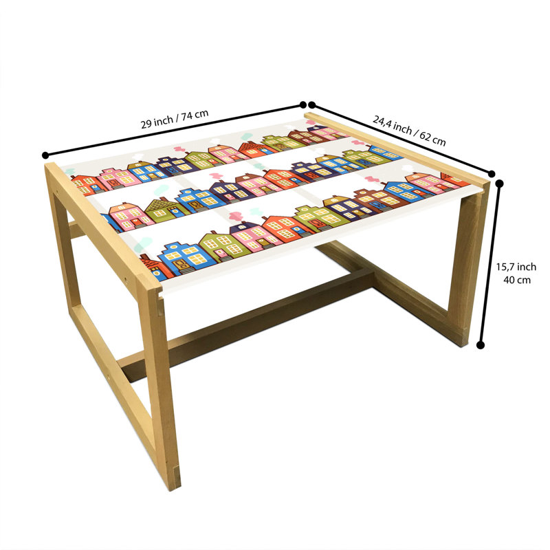 Jabeen Sled Coffee Table, 62cm H x 74cm W x 40cm D