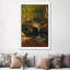 Thompson Cascade, White Mountains by Albert Bierstadt - Floater Frame Painting on Canvas-1644092514-1644092525