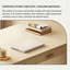 Bureau en pierre frittée blanc crème de style crème, bureau à 3 tiroirs-439473086-439473087