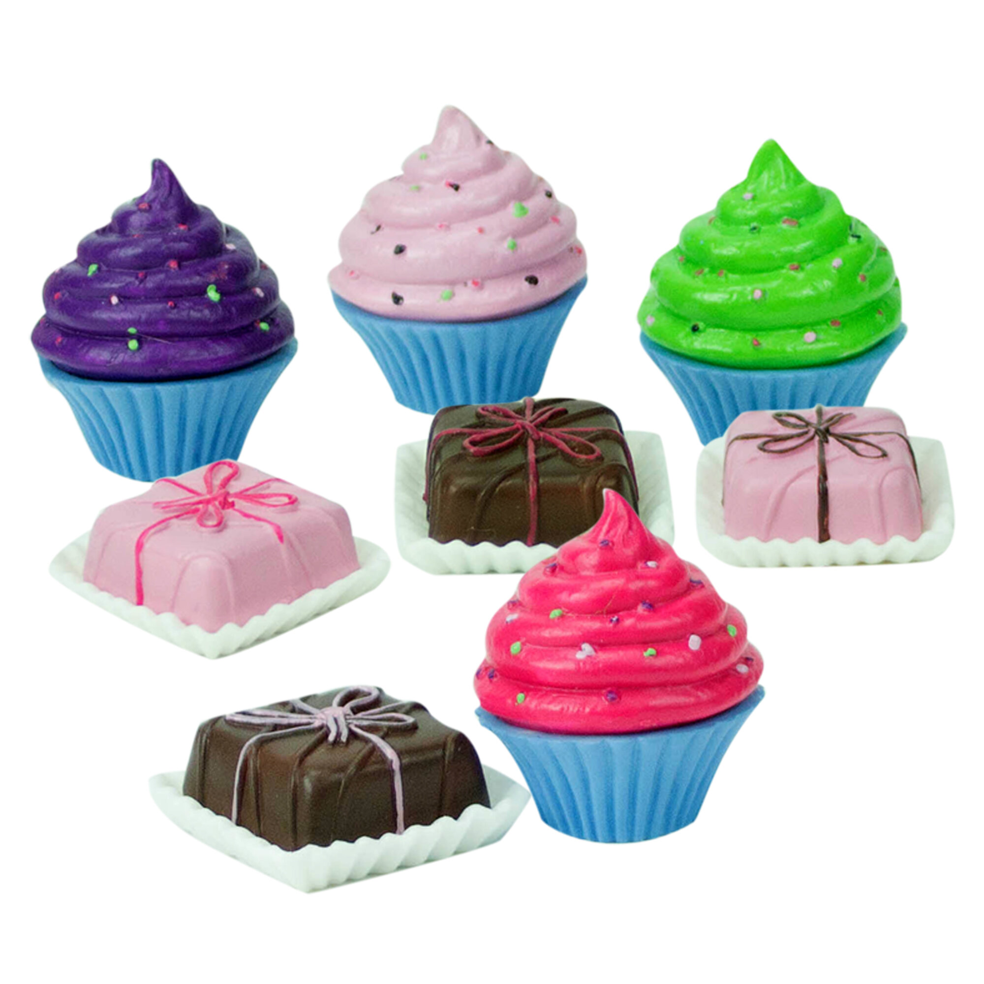 Pack of 4 Silicone Cupcake Molds