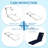 4ps 3-inch Thick Outdoor Lounge Chair Cushion-waterproof And Colorfast, Suitable For Most 72-inch Pool Balcony Chairs.-838078418-838078423