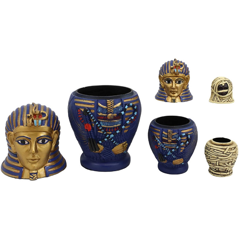 Jereme Pharaon égyptien antique TUT Sarcophage Cercueils