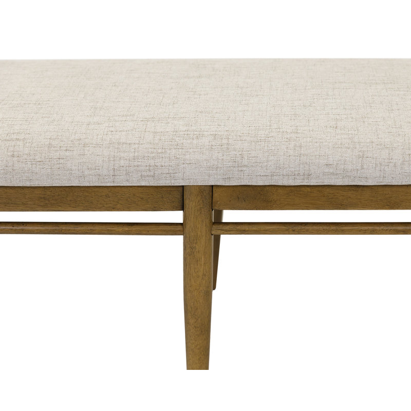 Mytrell Modern Wood Dining Table Bench, Kitchen seat, Fully Assembled, Brown