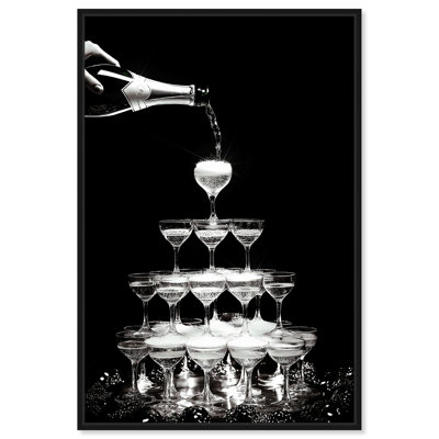 Flow of Fizz Canvas by Art Remedy