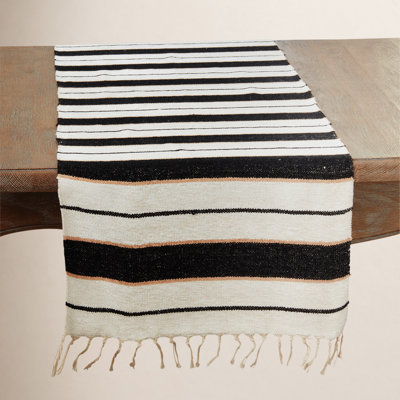 Aanya Collection Striped Table Runnner