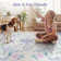 Kaldi Floral Washable Area Rug Non-Slip Stain Resistant Low-Pile Boho Large Indoor Throw Carpet