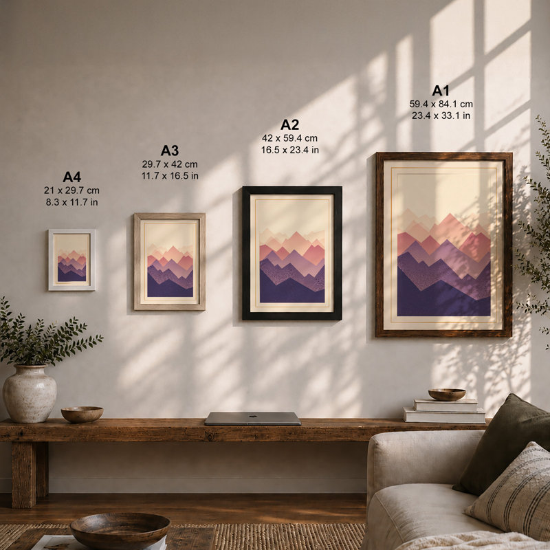 Print, Unframed, A1 - 84.1 x 59.4 cm