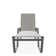 Holna Outdoor Rust-Resistant Metal Chaise Lounge