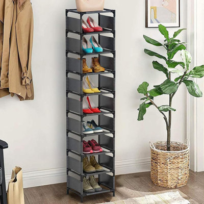 10 Pair Shoe Rack