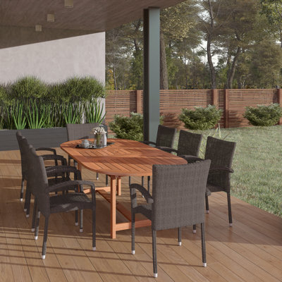 Ensemble de salle à manger 93 personnes Sallie