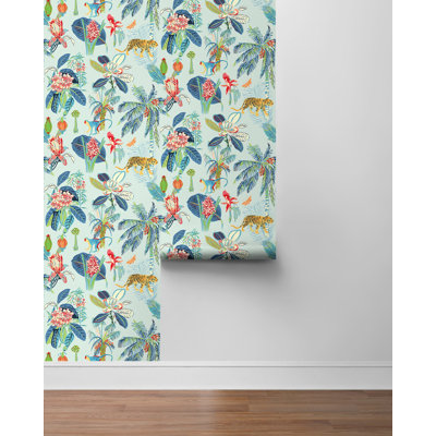 Tommy Bahama Heavenly Kindgom Aegean Peel & Stick Wallpaper