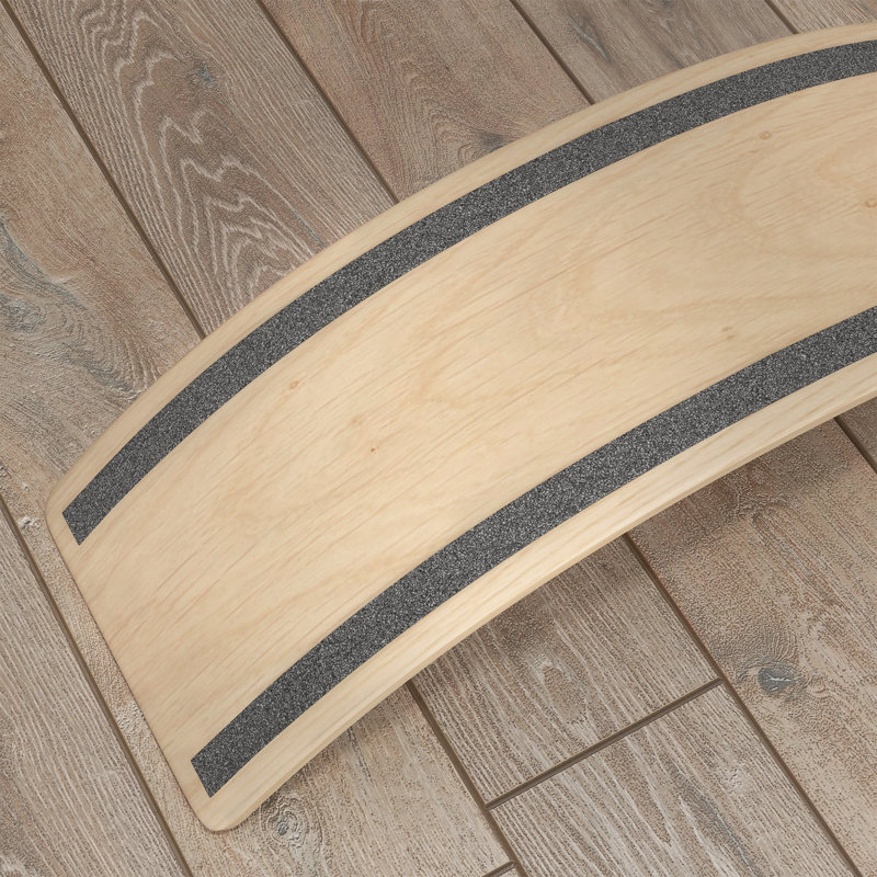 Shawann Balance Board Kids, Wooden Wobble Board 3-8 Years Old Natural Tone