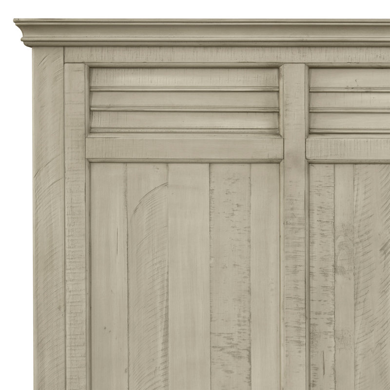 Wilfred Solid Wood Headboard, Queen, Tan