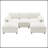 Comfortable U Shaped Sectional Sofa with Storage and Sleeper Functionality-1073922098