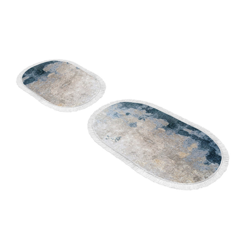 Ensemble de tapis de bain 2 pièces La Mecque