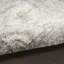 Tapis oriental gris tissé à la machine 8 pi x 10 pi