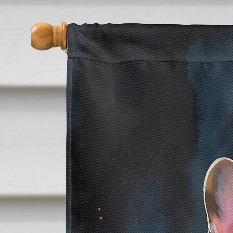 Drapeau de chiot Halloween House, Bouledogue français
