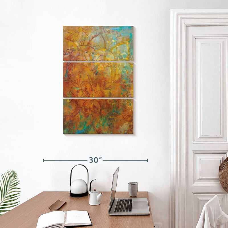 Kerner Bohemian Abstract Bright, 32" H x 20" W