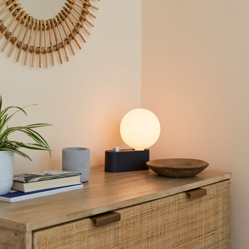 Alumina Multi-Use Lamp In Sage, Black