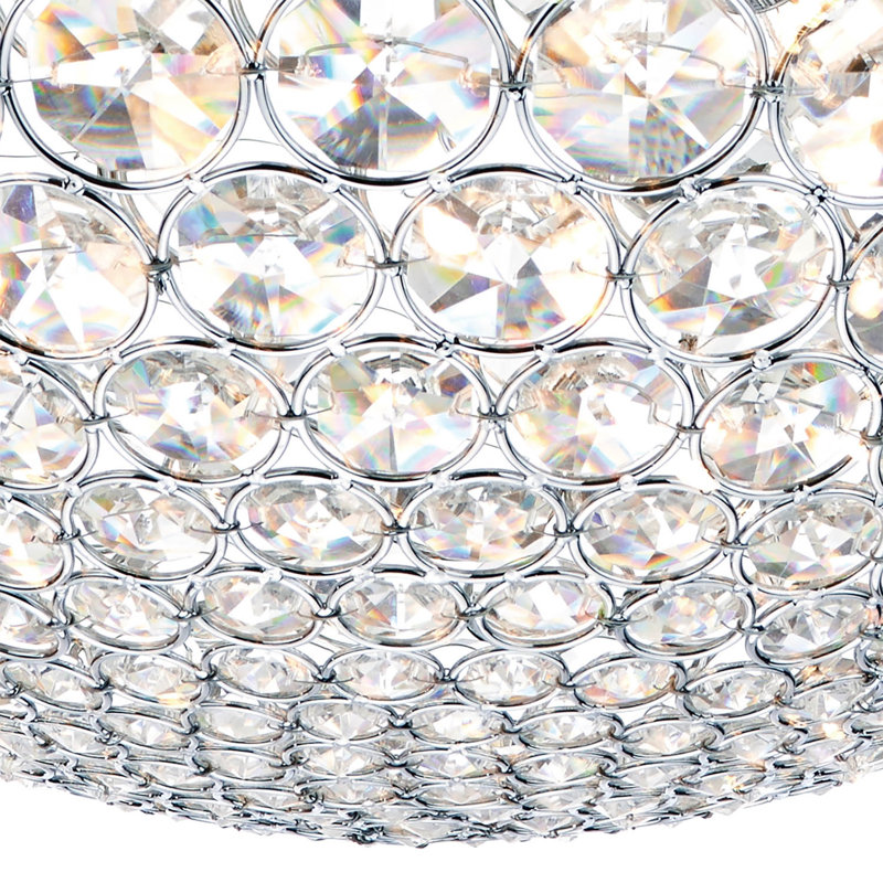 Hayley 8 - Light Crystal Chandelier
