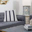 Coussin décoratif à rayures 100% coton tissé à la main Coastal-191206949-191206945