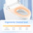 Smart Bidet Toilet, One - Piece Toilet Seat, Auto Flush And Automatic Open/Close, Heated Seat With Adjustable Temperature, Warm Water Wash Dry, Remote Control, Sensor For Cover, Female Move Modes,