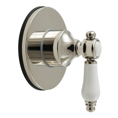 Kingston Brass Bel-Air Single-Handle Six-Way Diverter Valve With Round Trim Kit