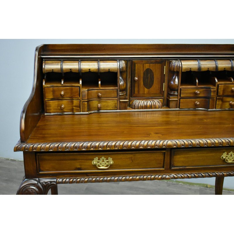 Legacy Escritoire Secretary Desk, Dark Brown
